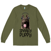 Army Green Snarky Puppy Long Sleeve Tee - Bettercallsaul