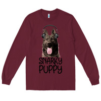 Burgundy Snarky Puppy Long Sleeve Tee - Bettercallsaul