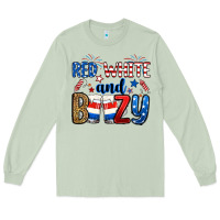 Matcha red white and boozy Long Sleeve Tee - RanaPortraitStore