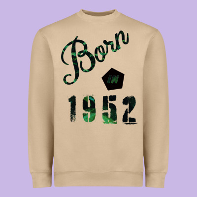 Born In 1952 Heavyweight Sweatshirt Designed By Bettercallsaul