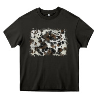 Asphalt cowhide background Heavy Core Tee - BarkalooDesign