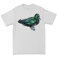 Dove Grey East İndie Duck Premium Tee - LillyAllenDesigns