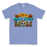 Colony Blue Western Loud And Proud Mom Classic Tee - BundleAndBundleShop