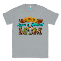 Heather Grey Western Loud And Proud Mom Classic Tee - BundleAndBundleShop
