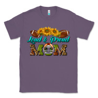 Lavender Western Loud And Proud Mom Classic Tee - BundleAndBundleShop