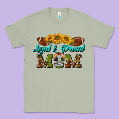 Western Loud And Proud Mom Classic Tee Designed By Bundleandbundleshop