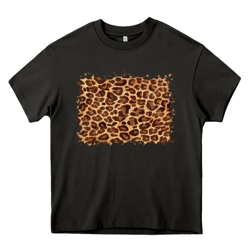 Leopard Background Heavy Core Tee by BarkalooDesign | Teevron
