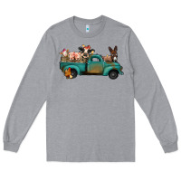 Heather Grey Farm Animals Truck Long Sleeve Tee - Bettercallsaul