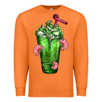Carrot Western Cactus Cold Frappe Premium Sweatshirt - FaDigitalArtStudio