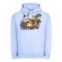Pigment Grape Ice Happy Easter Urban Hoodie - CowhideDigitalArt
