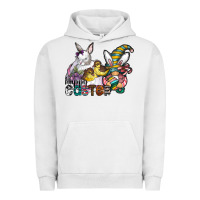 Pigment Lunar Rock Happy Easter Urban Hoodie - CowhideDigitalArt