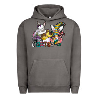 Pigment Tornado Happy Easter Urban Hoodie - CowhideDigitalArt