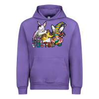 Tulip Happy Easter Urban Hoodie - CowhideDigitalArt