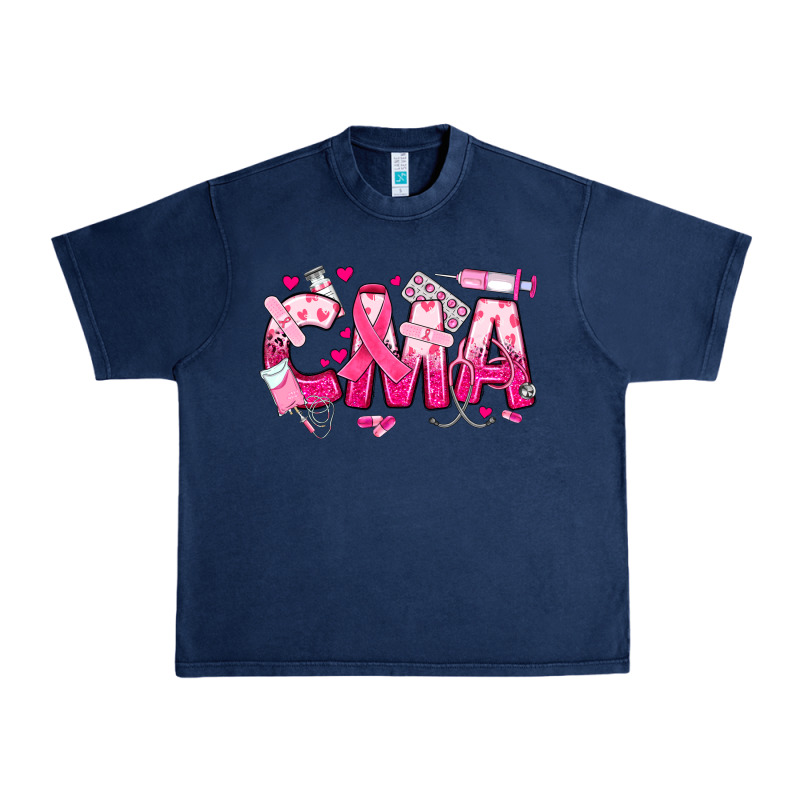 Breast Cancer Cma Certified Medical Assistant Urban Heavy Tee by JahusDesignShop | Teevron