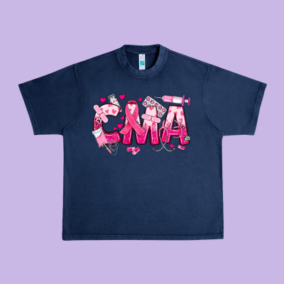 Breast Cancer Cma Certified Medical Assistant Urban Heavy Tee Designed By Jahusdesignshop