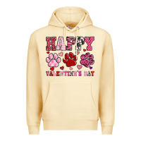 Pina Colada happy valentine's day paws Premium Hoodie - OliviaCreatesArt