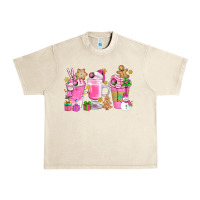 Sandshell Pink Christmas Coffee Cups Bbs Urban Heavy Tee - BundleAndBundleShop