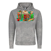Cloud Rock teacher fall Vintage Hoodie - MaliasSmallBusiness