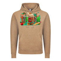 Vintage Coffee teacher fall Vintage Hoodie - MaliasSmallBusiness