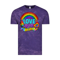 Cloud Purple Love Your Truth Vintage Tee - BundleAndBundleShop