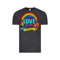 Vintage Black Love Your Truth Vintage Tee - BundleAndBundleShop
