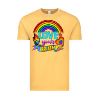 Vintage Mustard Love Your Truth Vintage Tee - BundleAndBundleShop