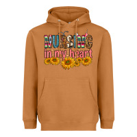 Meerkat Nursing In My Heart Heavyweight Hoodie - FaDigitalArtStudio
