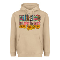 Mushroom Nursing In My Heart Heavyweight Hoodie - FaDigitalArtStudio