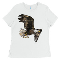 White White Headed Eagle Ladies Tee - LillyAllenDesigns
