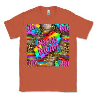 Copper Pride LGBTQ+ Proud Mom With Leoapard Patterns Classic Tee - BundleAndBundleShop