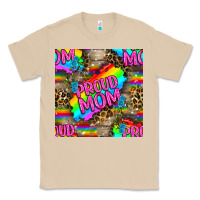Mushroom Pride LGBTQ+ Proud Mom With Leoapard Patterns Classic Tee - BundleAndBundleShop