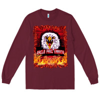 Burgundy Eagle Fang Karate Long Sleeve Tee - Bettercallsaul