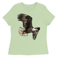 Matcha White Headed Eagle Ladies Tee - LillyAllenDesigns