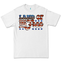White land of the free america Premium Tee - Jasminsmagicworld