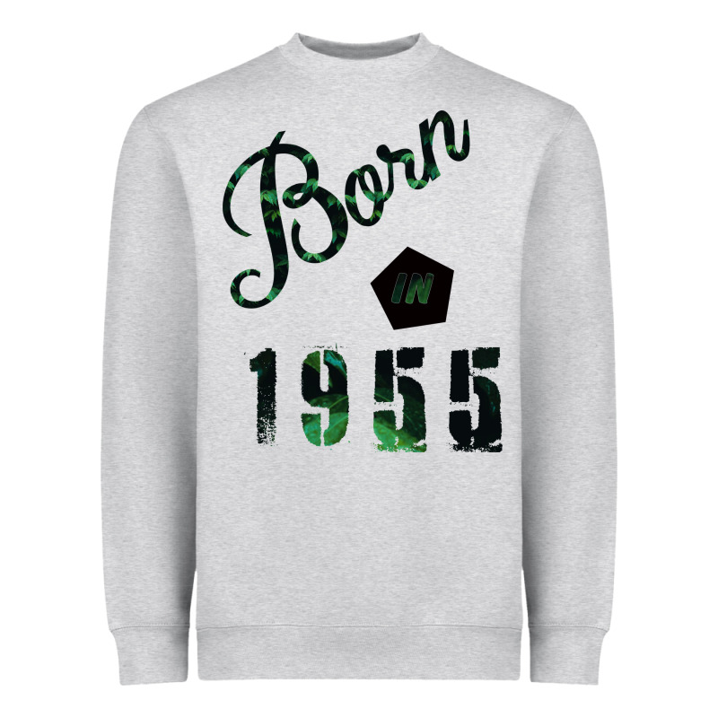 Born In 1955 Heavyweight Sweatshirt by Bettercallsaul | Teevron
