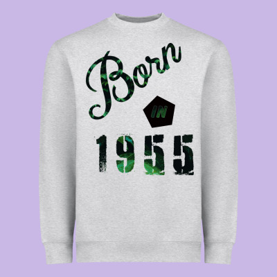 Born In 1955 Heavyweight Sweatshirt Designed By Bettercallsaul