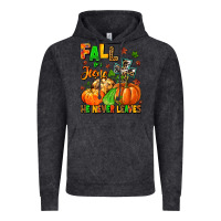 Vintage Black fall for jesus he never leaves Vintage Hoodie - MaliasSmallBusiness
