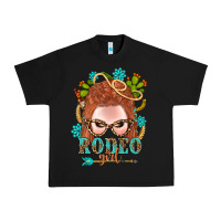 Black Western Rodeo Girl Braid Red Hair Urban Heavy Tee - BundleAndBundleShop