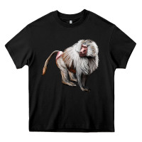 Black baboon Heavy Core Tee - LillyAllenDesigns