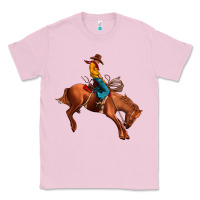 Bubblegum Pink cowboy rodeo Classic Tee - JahusDesignShop