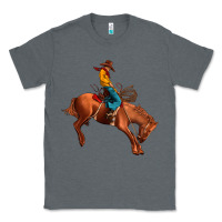 Charcoal Heather cowboy rodeo Classic Tee - JahusDesignShop