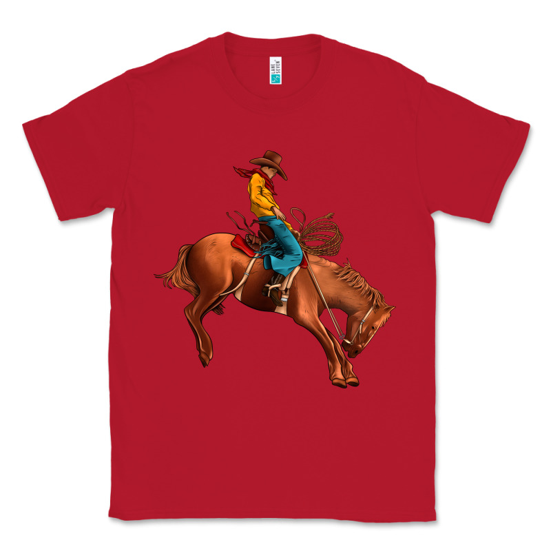 Cowboy Rodeo Classic Tee by JahusDesignShop | Teevron