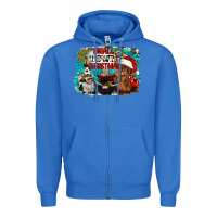 True Royal small town christmas Zipper Hoodie - CowGirlArtShop