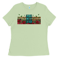 Matcha mexico with roses Ladies Tee - Jasminsmagicworld