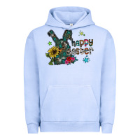 Pigment Grape Ice Happy Easter Urban Hoodie - CowhideDigitalArt