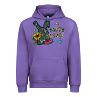 Tulip Happy Easter Urban Hoodie - CowhideDigitalArt