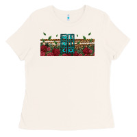 Bone mexico with roses Ladies Tee - Jasminsmagicworld