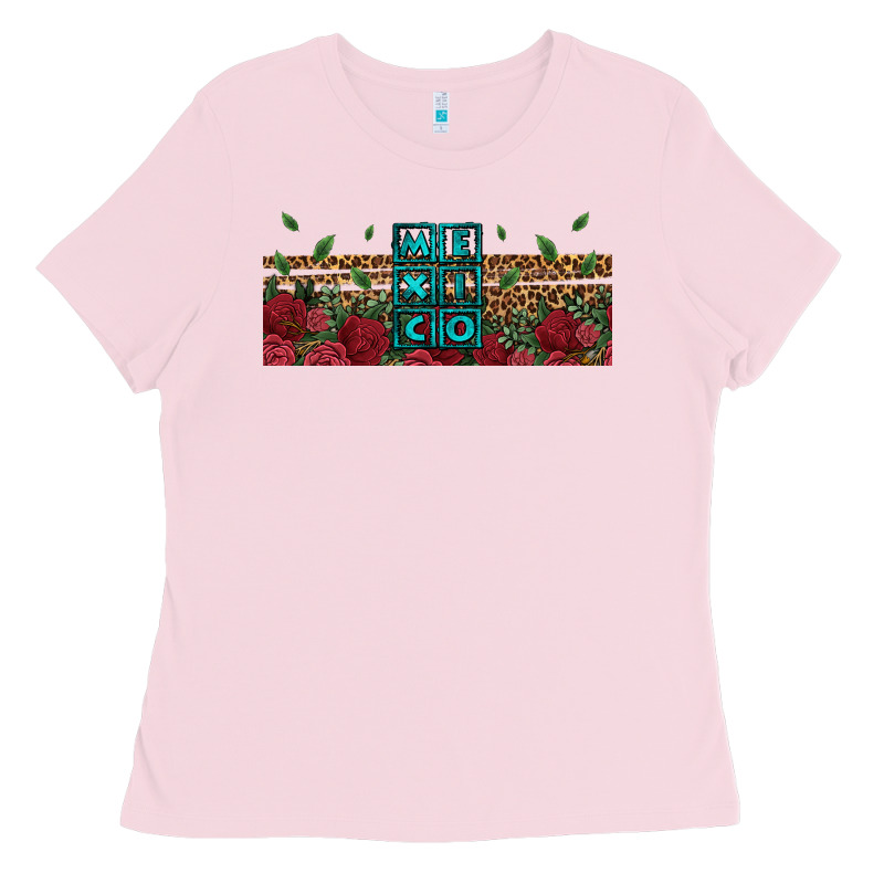 Mexico With Roses Ladies Tee by Jasminsmagicworld | Teevron