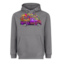Storm Mardi Gras Leopard Truck Heavyweight Hoodie - FaDigitalArtStudio