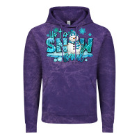 Cloud Purple up to snow good winter snowman Vintage Hoodie - MaliasSmallBusiness